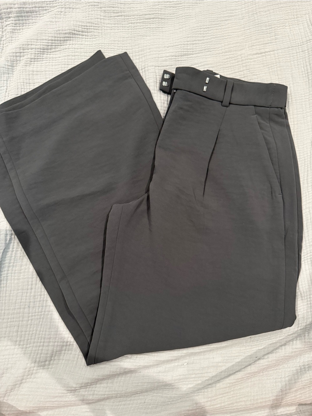 Abercrombie & Fitch Charcoal Gray Dress Pants